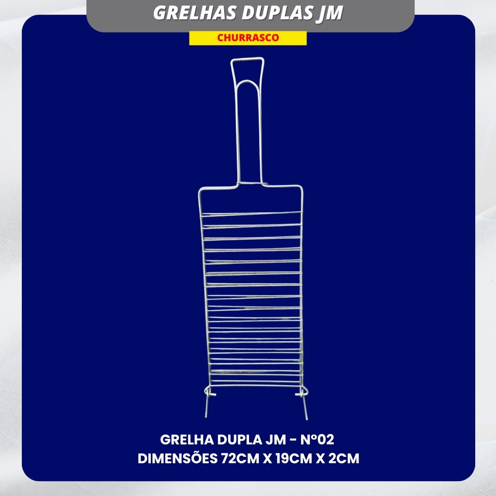 02 - GRELHAS DUPLAS - CHURRASCO