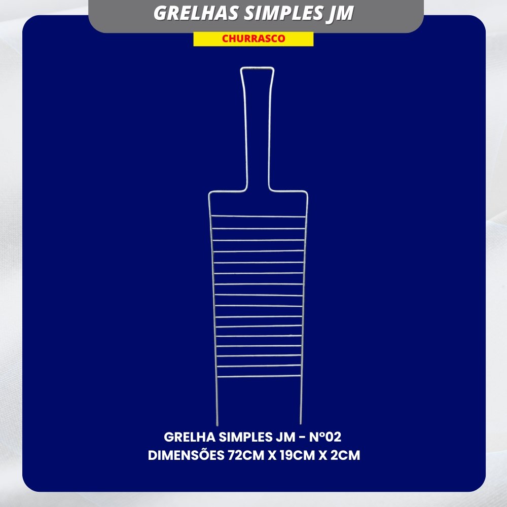 02 - GRELHAS SIMPLES - CHURRASCO